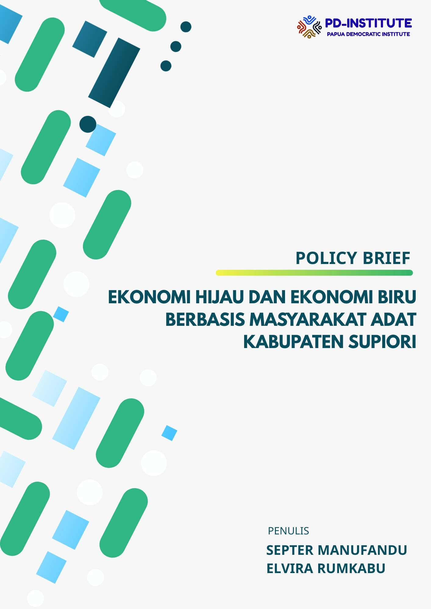 Cover Policy brief Supiori